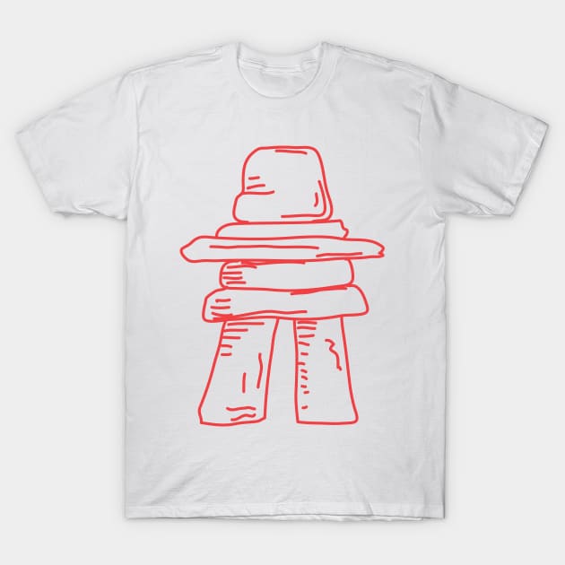 Inuksuk T-Shirt by SWON Design